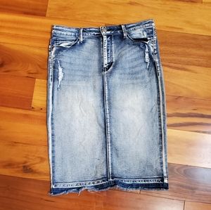 Denim Skirt